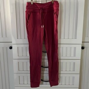HALARA Red Jogger with Drawstring & Pockets - NEW WITH TAGS